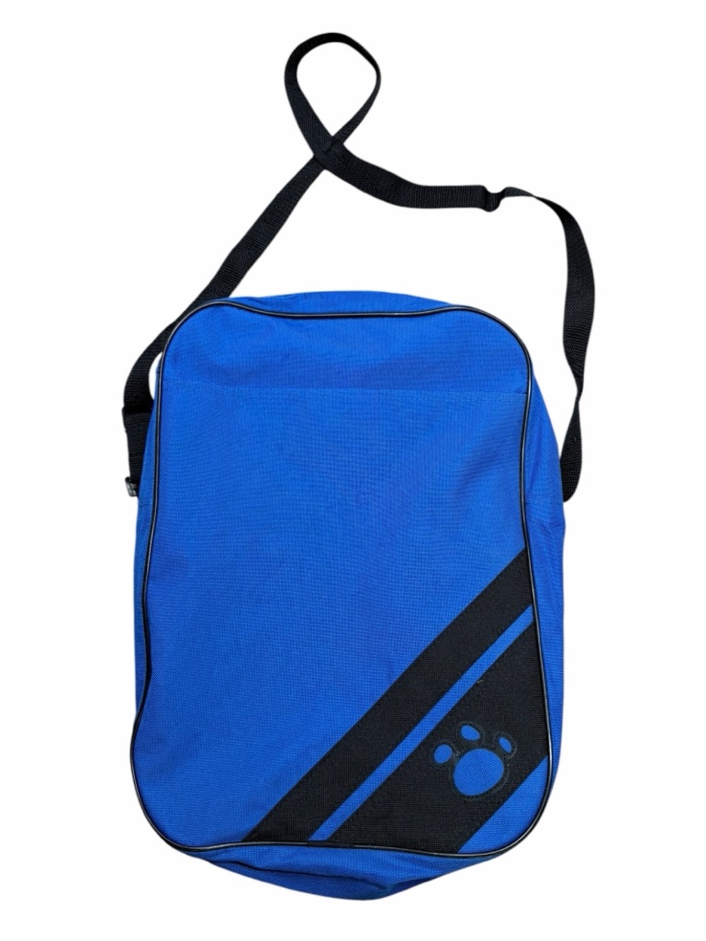 10/$25🦋 Build-A-Bear Blue & Black Shoulder Bag with Pet Waste Bag Dispenser